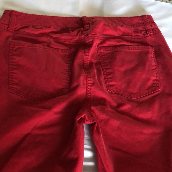 Women’s size 6P Talbots red pants - Picture 9 of 9